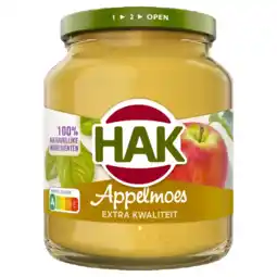 Albert Heijn Hak Appelmoes extra kwaliteit aanbieding