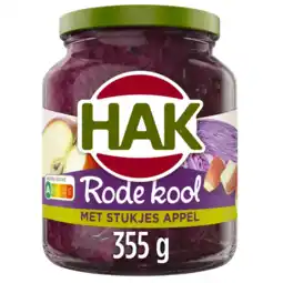 Albert Heijn Hak Rode kool met stukjes appel aanbieding