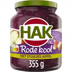 Albert Heijn Hak Rode kool met stukjes appel aanbieding