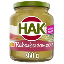 Albert Heijn Hak Rabarbercompote aanbieding