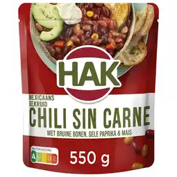 Albert Heijn Hak Chili sin carne schotel aanbieding
