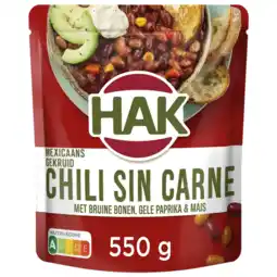 Albert Heijn Hak Chili sin carne schotel aanbieding