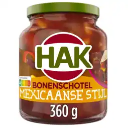Albert Heijn Hak Bonenschotel Mexicaans aanbieding