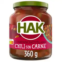 Albert Heijn Hak Bonenschotel voor chili con carne aanbieding
