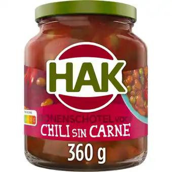 Albert Heijn Hak Bonenschotel voor chili con carne aanbieding