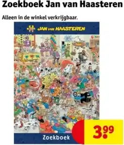 Kruidvat Zoekboek Jan van Haasteren aanbieding