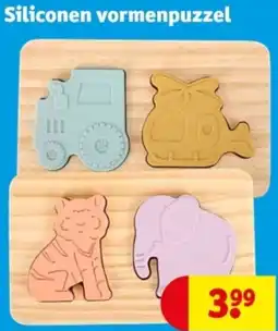 Kruidvat Siliconen vormenpuzzel aanbieding