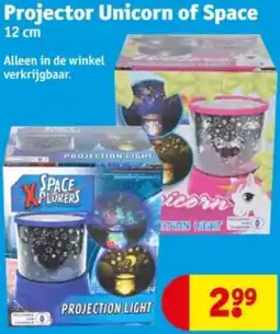 Kruidvat Projector Unicorn of Space aanbieding