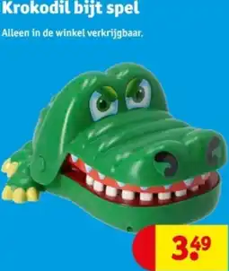 Kruidvat Krokodil bijt spel aanbieding