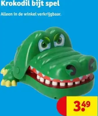 Kruidvat Krokodil bijt spel aanbieding