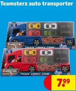 Kruidvat Teamsterz auto transporter aanbieding