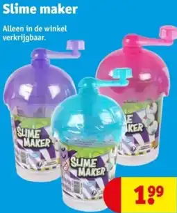 Kruidvat Slime maker aanbieding
