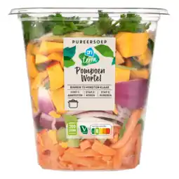Albert Heijn AH Verse pureersoep pompoen wortel aanbieding