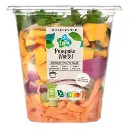 Albert Heijn AH Verse pureersoep pompoen wortel aanbieding