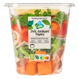 Albert Heijn AH Pureersoep zoete aardappel paprika aanbieding