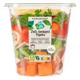 Albert Heijn AH Pureersoep zoete aardappel paprika aanbieding