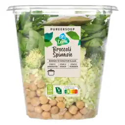 Albert Heijn AH Pureersoep broccoli spinazie aanbieding