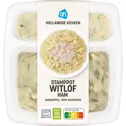 Albert Heijn AH Stamppot witlof ham aanbieding