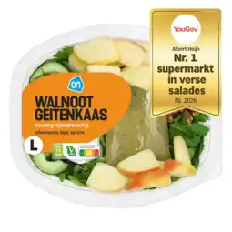 Albert Heijn AH Maaltijdsalade walnoot geitenkaas aanbieding