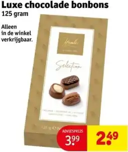 Kruidvat Luxe chocolade bonbons aanbieding