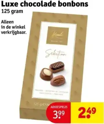 Kruidvat Luxe chocolade bonbons aanbieding