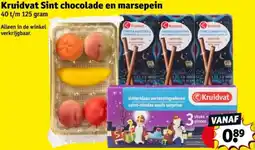 Kruidvat Kruidvat Sint chocolade en marsepein aanbieding