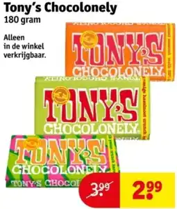 Kruidvat Tony's Chocolonely aanbieding