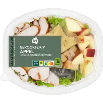 Albert Heijn AH Maaltijdsalade gerookte kip appel aanbieding