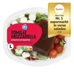 Albert Heijn AH Maaltijdsalade tomaat mozzarella aanbieding