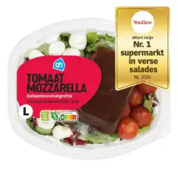 Albert Heijn AH Maaltijdsalade tomaat mozzarella aanbieding