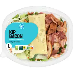 Albert Heijn AH Maaltijdsalade kip bacon aanbieding