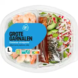 Albert Heijn AH Maaltijdsalade garnalen aanbieding