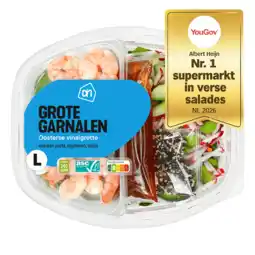 Albert Heijn AH Maaltijdsalade garnalen aanbieding