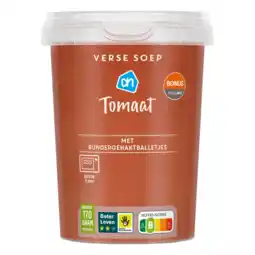 Albert Heijn AH Verse soep tomaat aanbieding