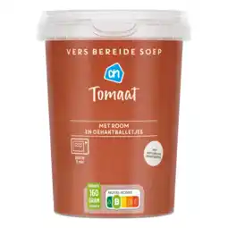 Albert Heijn AH Verse soep tomaat aanbieding