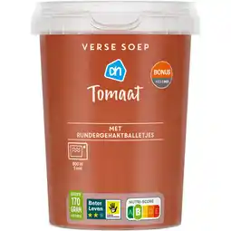 Albert Heijn AH Verse soep tomaat aanbieding