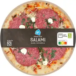 Albert Heijn AH Verse pizza salami online only aanbieding