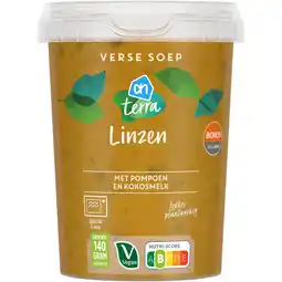 Albert Heijn AH Terra Verse soep linzen aanbieding