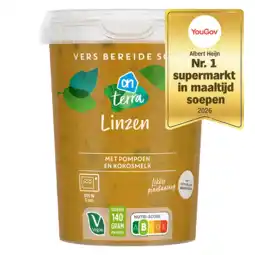Albert Heijn AH Terra Verse soep linzen aanbieding
