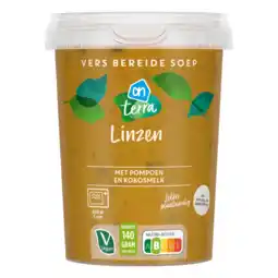 Albert Heijn AH Terra Verse soep linzen aanbieding