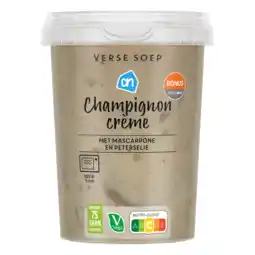 Albert Heijn AH Verse soep champignon crème aanbieding