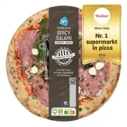 Albert Heijn AH Verse pizza Amerikaans spicy salami aanbieding