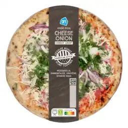 Albert Heijn AH Verse pizza Amerikaans cheese onion aanbieding