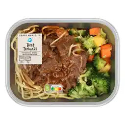 Albert Heijn AH Verse maaltijd beef teriyaki aanbieding