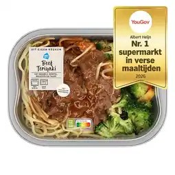 Albert Heijn AH Verse maaltijd beef teriyaki aanbieding