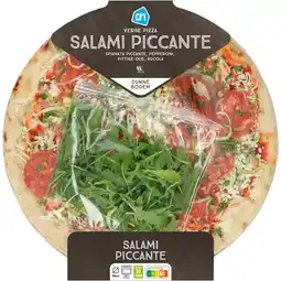 Albert Heijn AH Verse pizza salami piccante aanbieding
