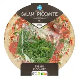 Albert Heijn AH Verse pizza salami piccante aanbieding