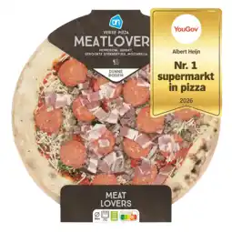 Albert Heijn AH Verse pizza meatlovers aanbieding