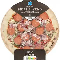 Albert Heijn AH Verse pizza meatlovers aanbieding