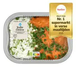 Albert Heijn AH Verse maaltijd butter chicken aanbieding